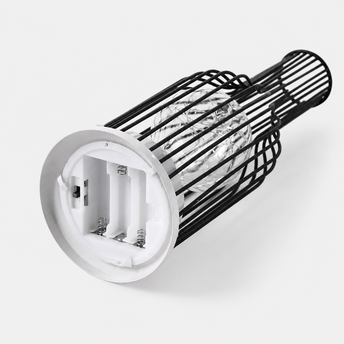 Rise-Light Kabellose LED Tischlampe batteriebetrieben, Dimmbar, Skandinavisches Design