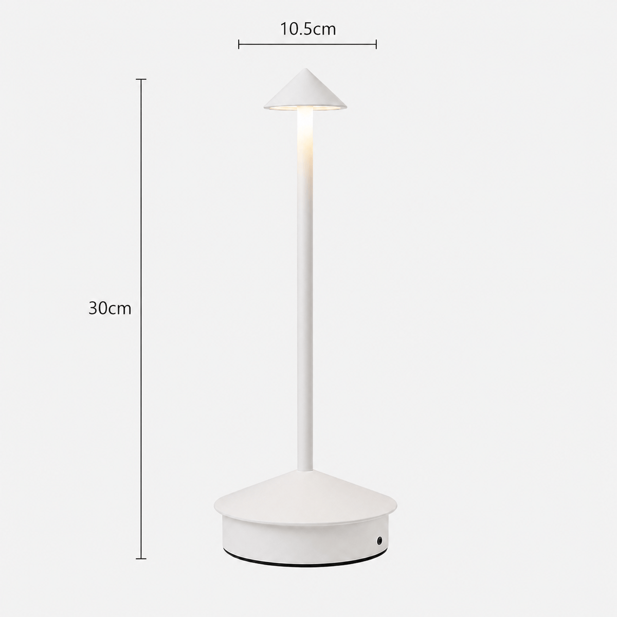 Rise-Light warmweiß Moderne Tischlampe Skandinavisch, Warmes Licht, Kompaktes Design