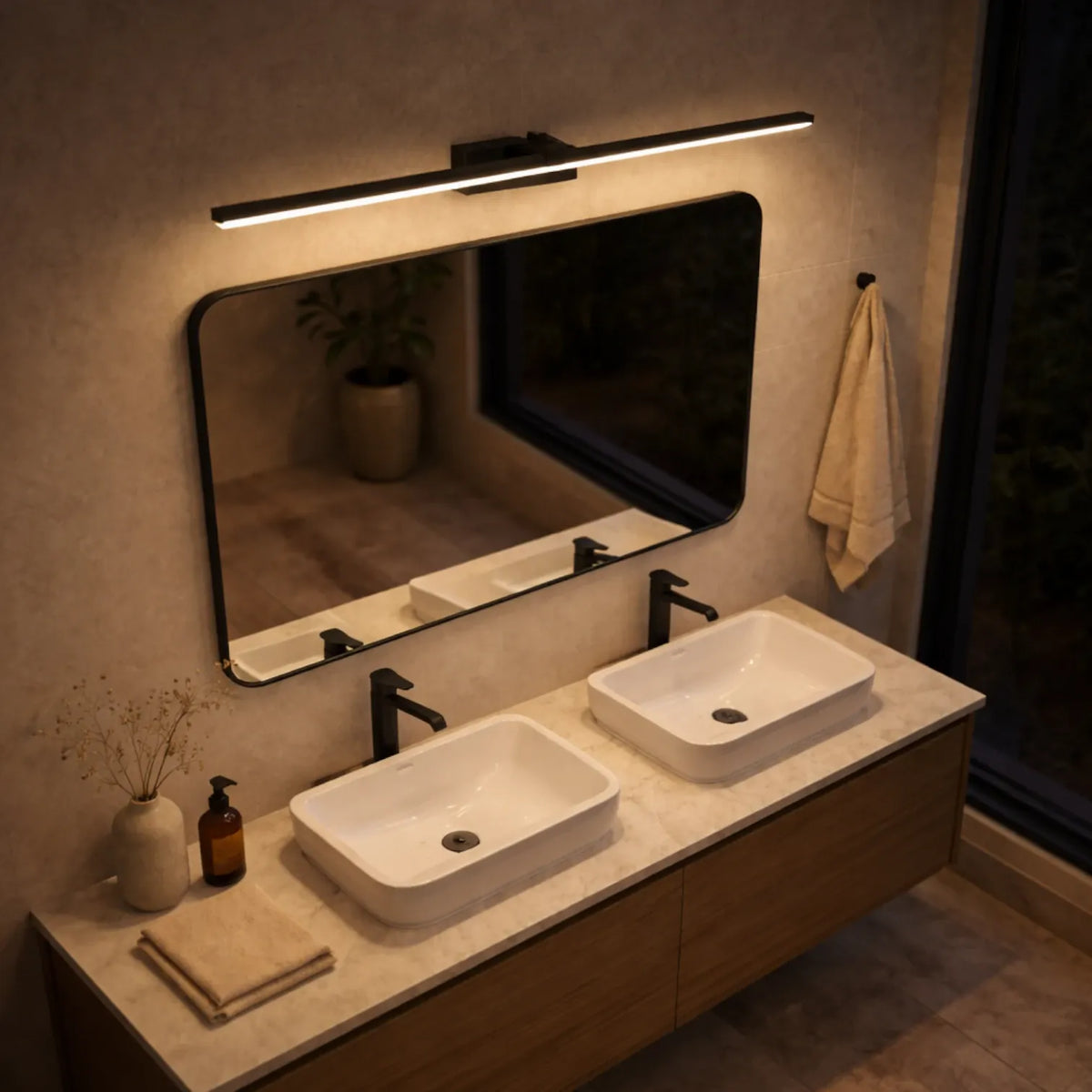 Rise-Light Badezimmer led wandleuchte