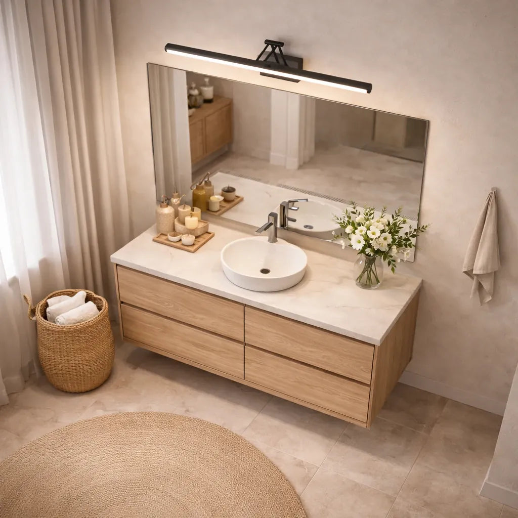 Rise-Light Badezimmer Stehlampe