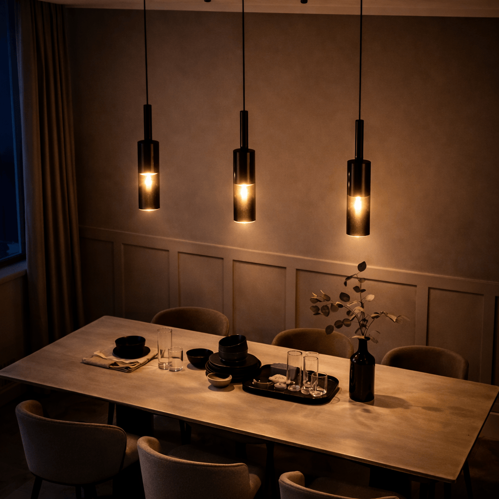 Rise-Light Deckenleuchte aus glas