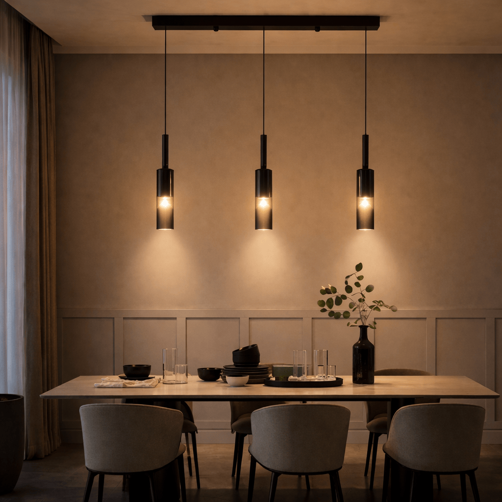 Rise-Light Deckenleuchte aus glas