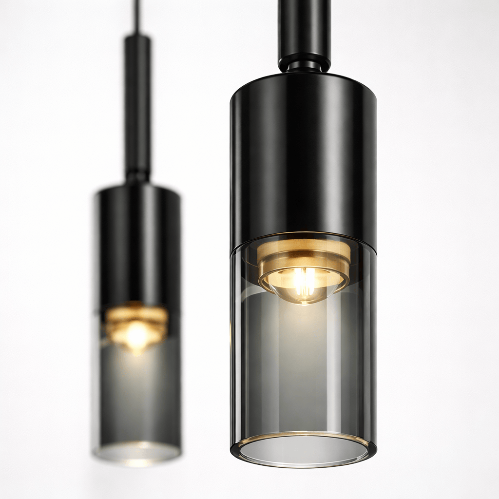 Rise-Light Deckenleuchte aus glas