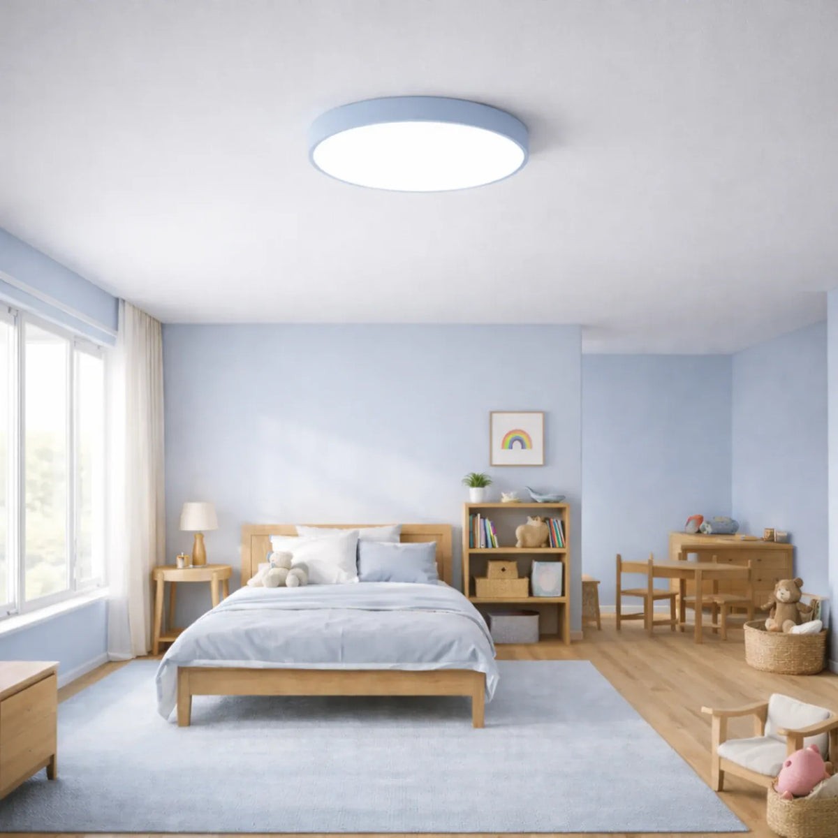Rise-Light Blau / 30 cm Deckenleuchte kinderzimmer