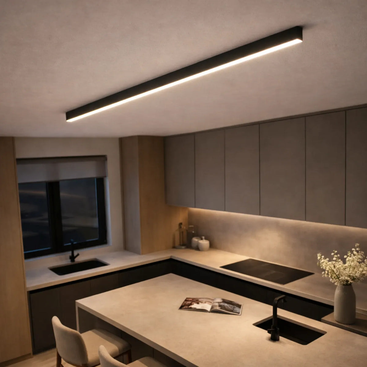 Rise-Light Deckenleuchte Modern Suora
