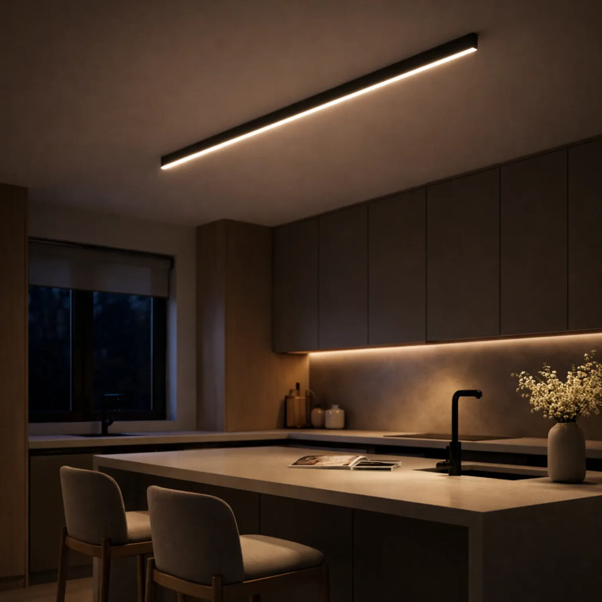 Rise-Light Deckenleuchte Modern Suora