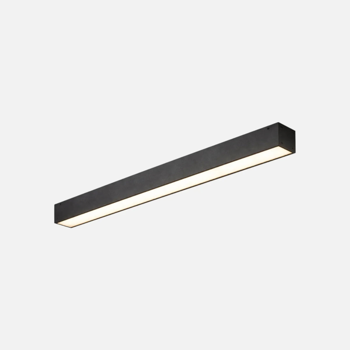 Rise-Light Schwarz / 100 cm Deckenleuchte Modern Suora