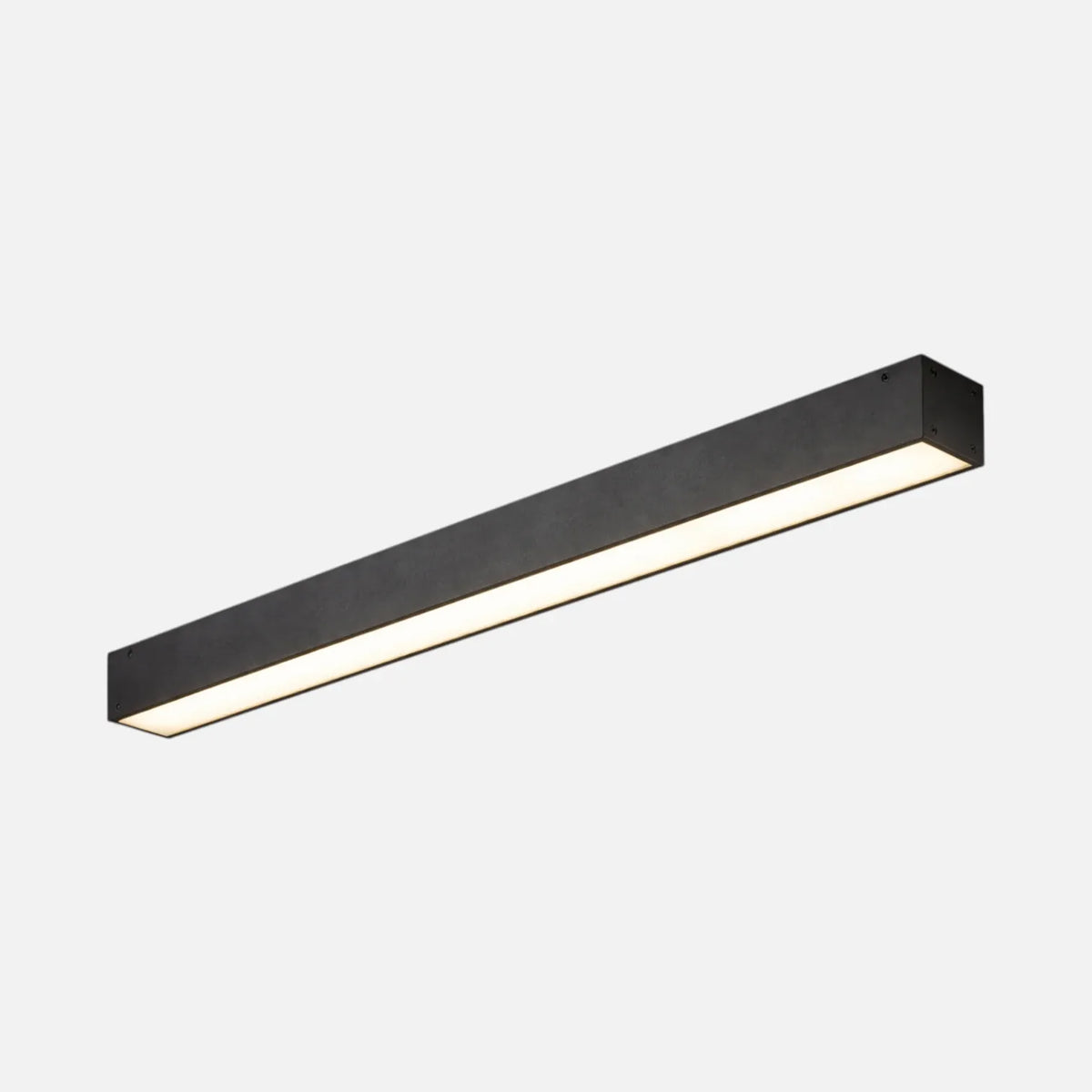 Rise-Light Schwarz / 120 cm Deckenleuchte Modern Suora