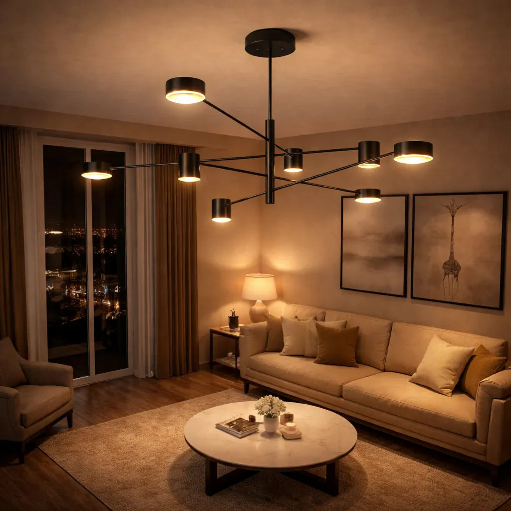Rise-Light Deckenleuchte wohnzimmer modern