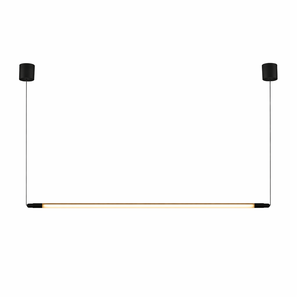 Rise-Light Schwarz / 100 cm Deckenleuchten led lampe