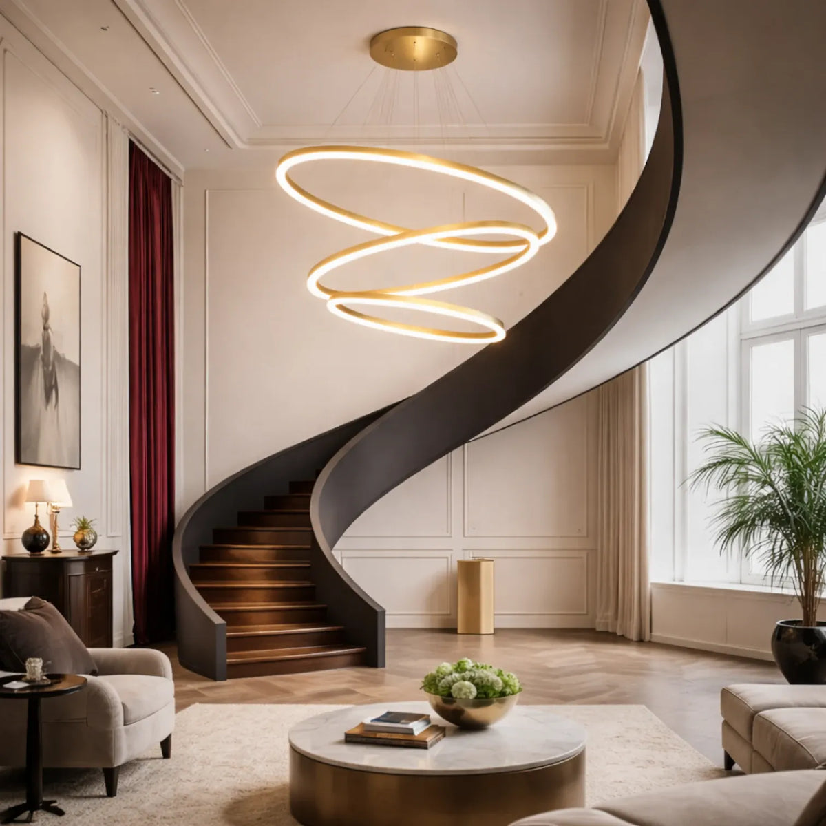 Rise-Light Dimmbar pendelleuchte