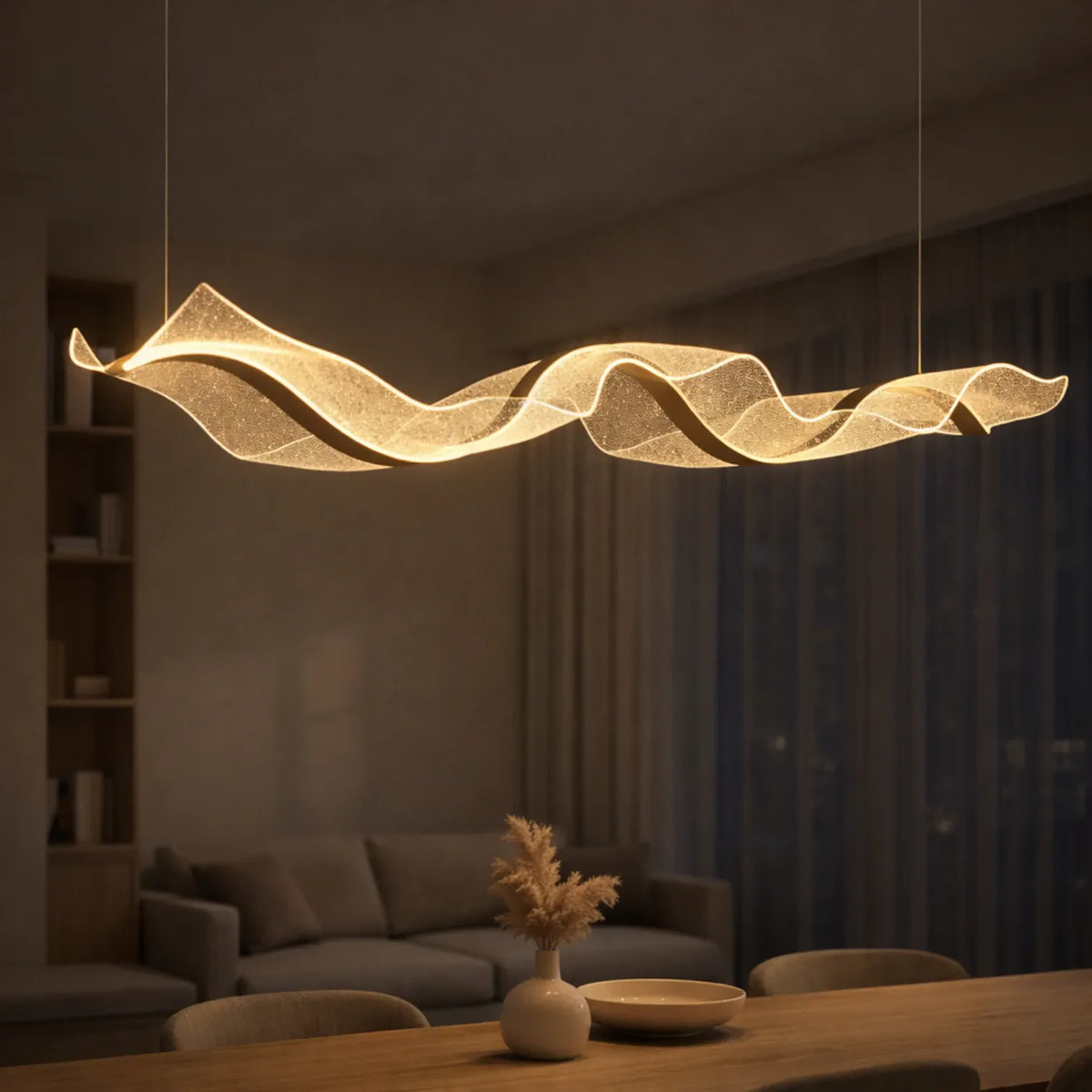 Rise-Light Große Nordic Pendelleuchte