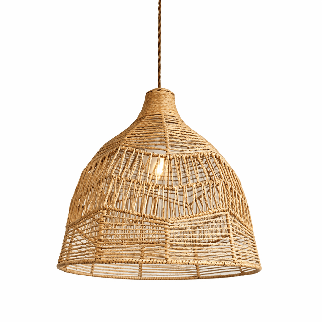 Rise-Light Braun / 2 Japanische pendelleuchte
