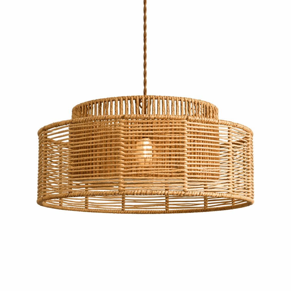 Rise-Light Braun / 1 Japanische pendelleuchte