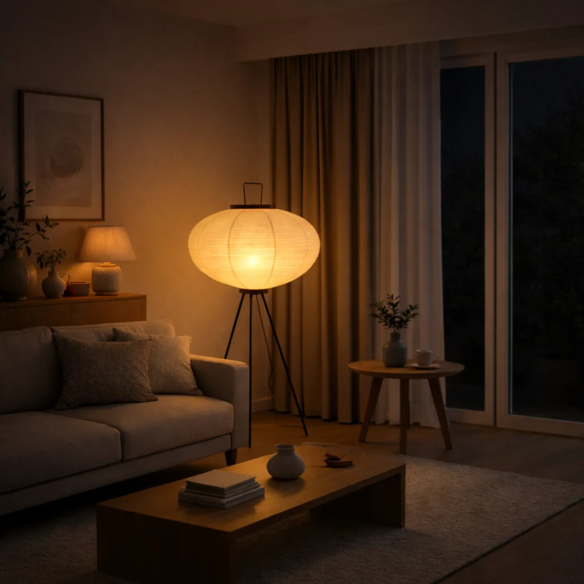 Rise-Light Japanische stehlampe
