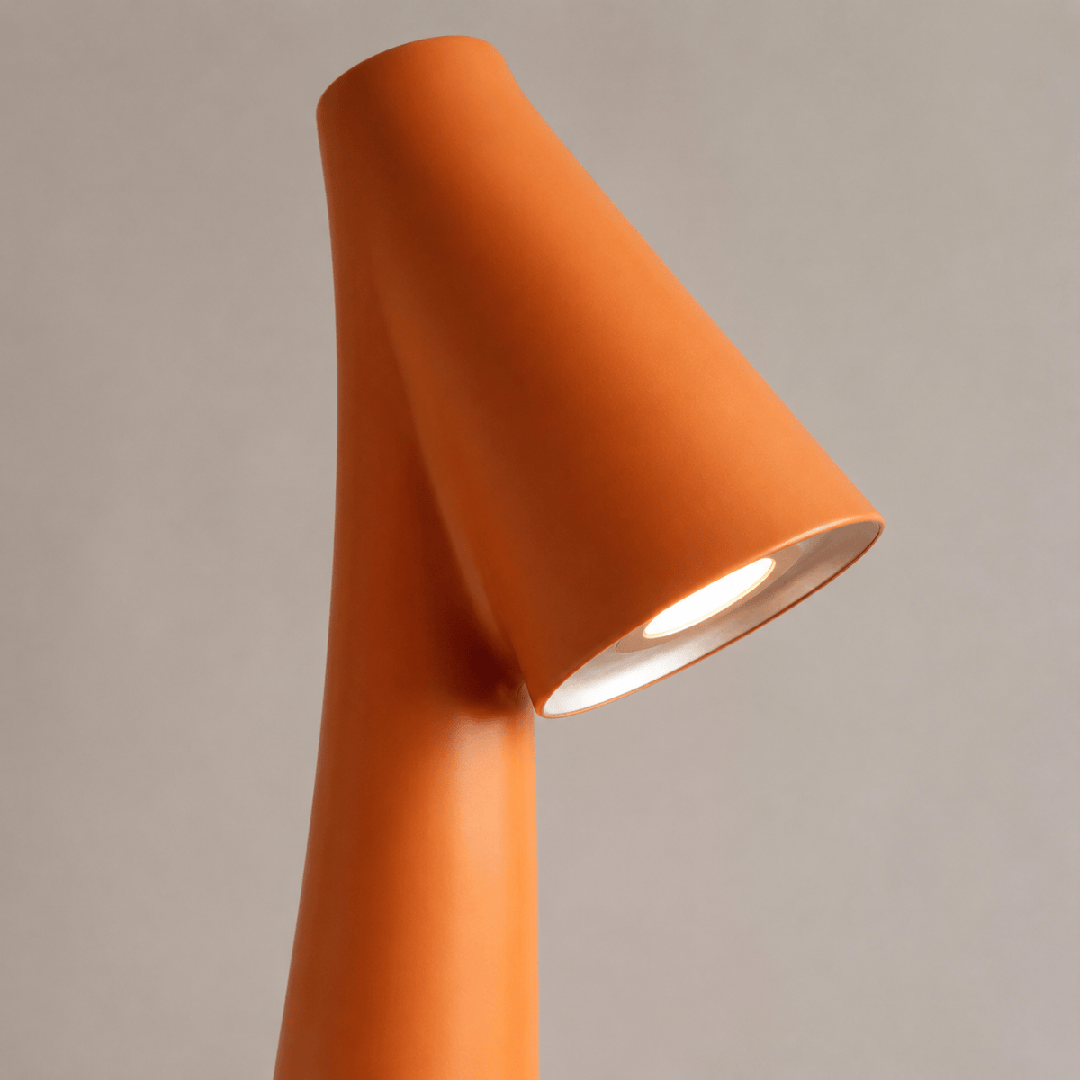 Rise-Light Kabellose LED Tischlampe mit Akku, Dimmbar, Holz Design, USB-C