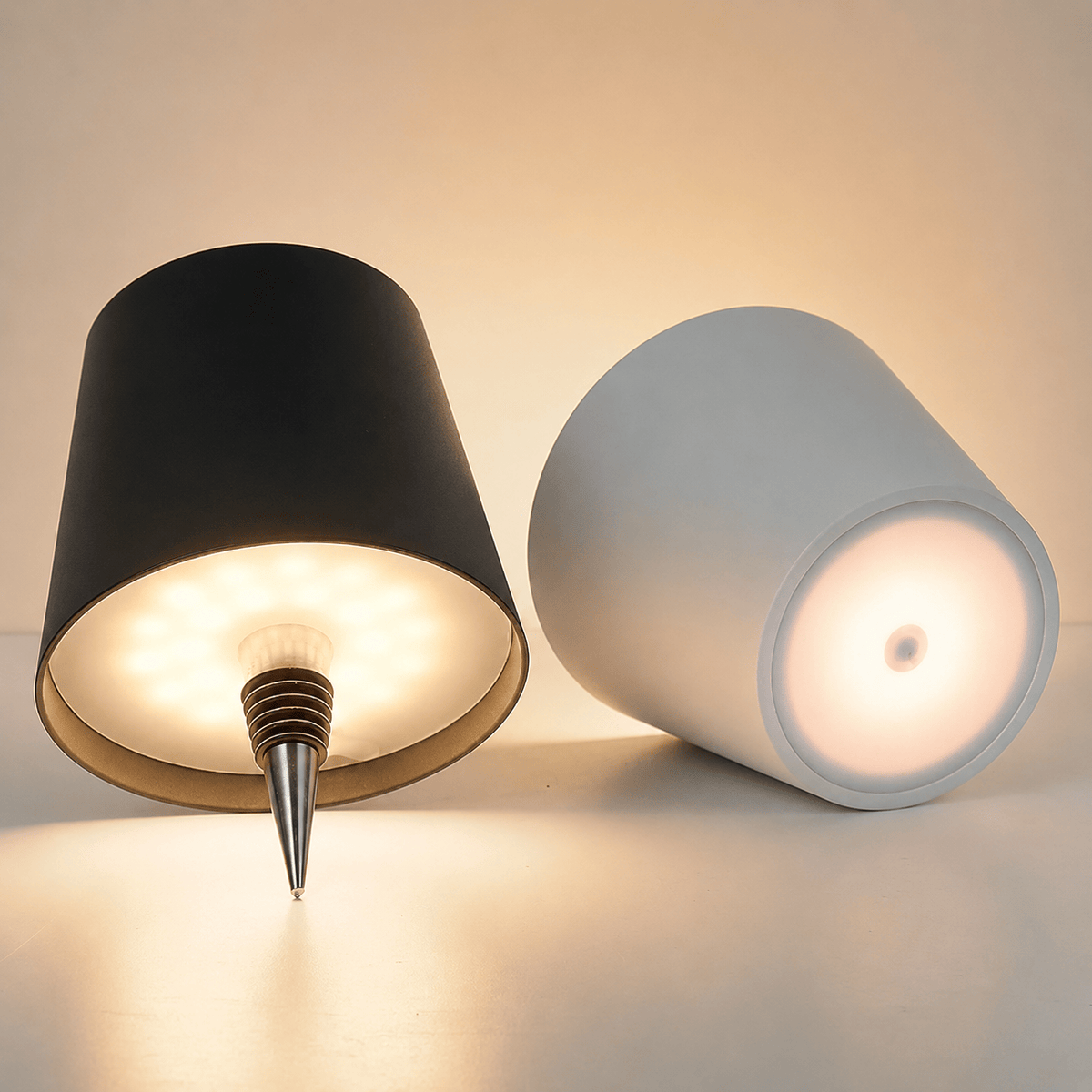 Rise-Light Kabellose wiederaufladbare LED-Flaschenleuchte