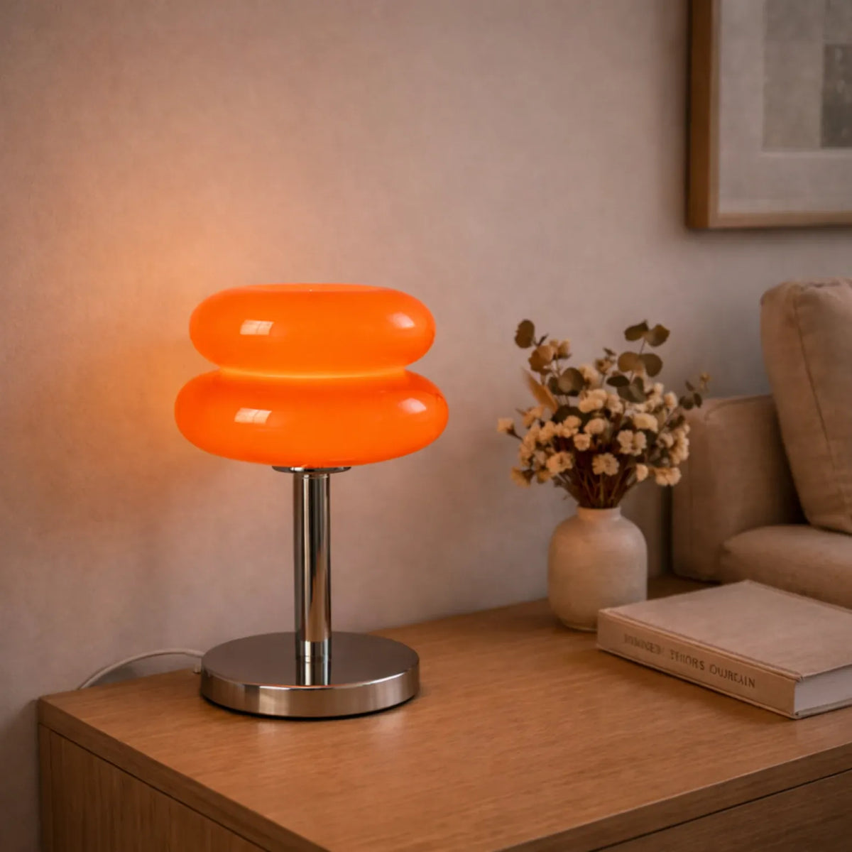 Rise-Light Orange Kleine tischlampe