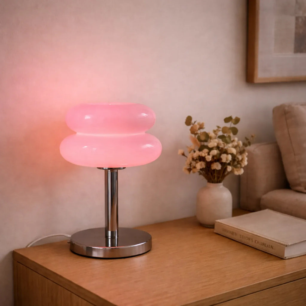Rise-Light Rosa Kleine tischlampe