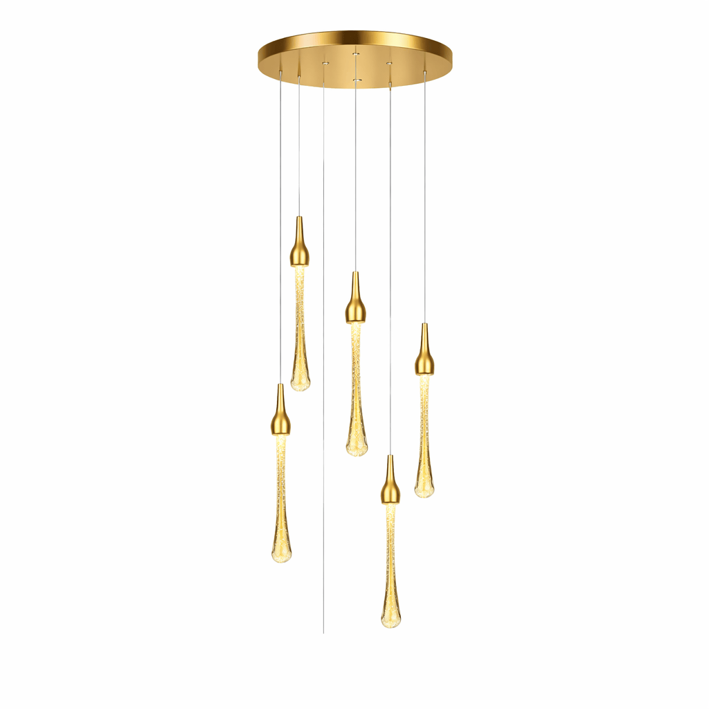 Rise-Light 2 Kristall lampe deckenleuchte
