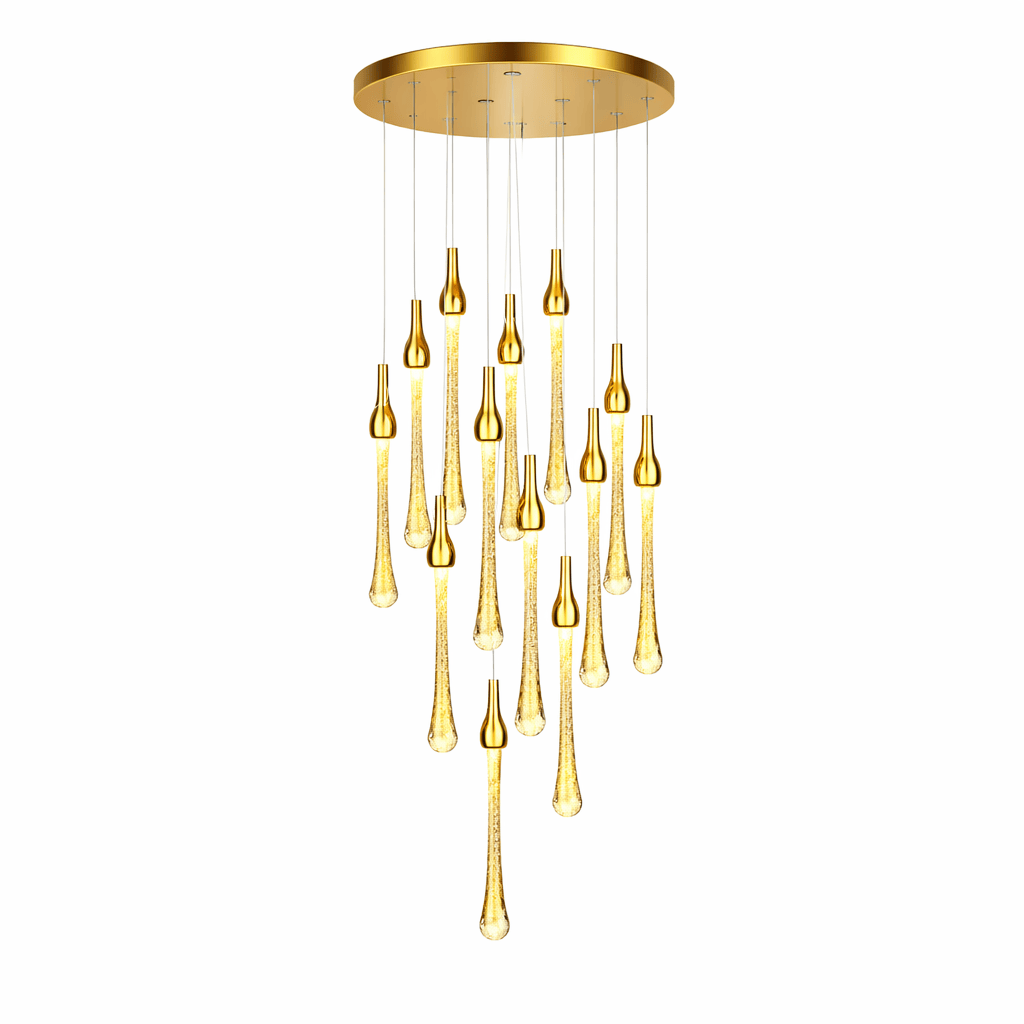 Rise-Light 4 Kristall lampe deckenleuchte