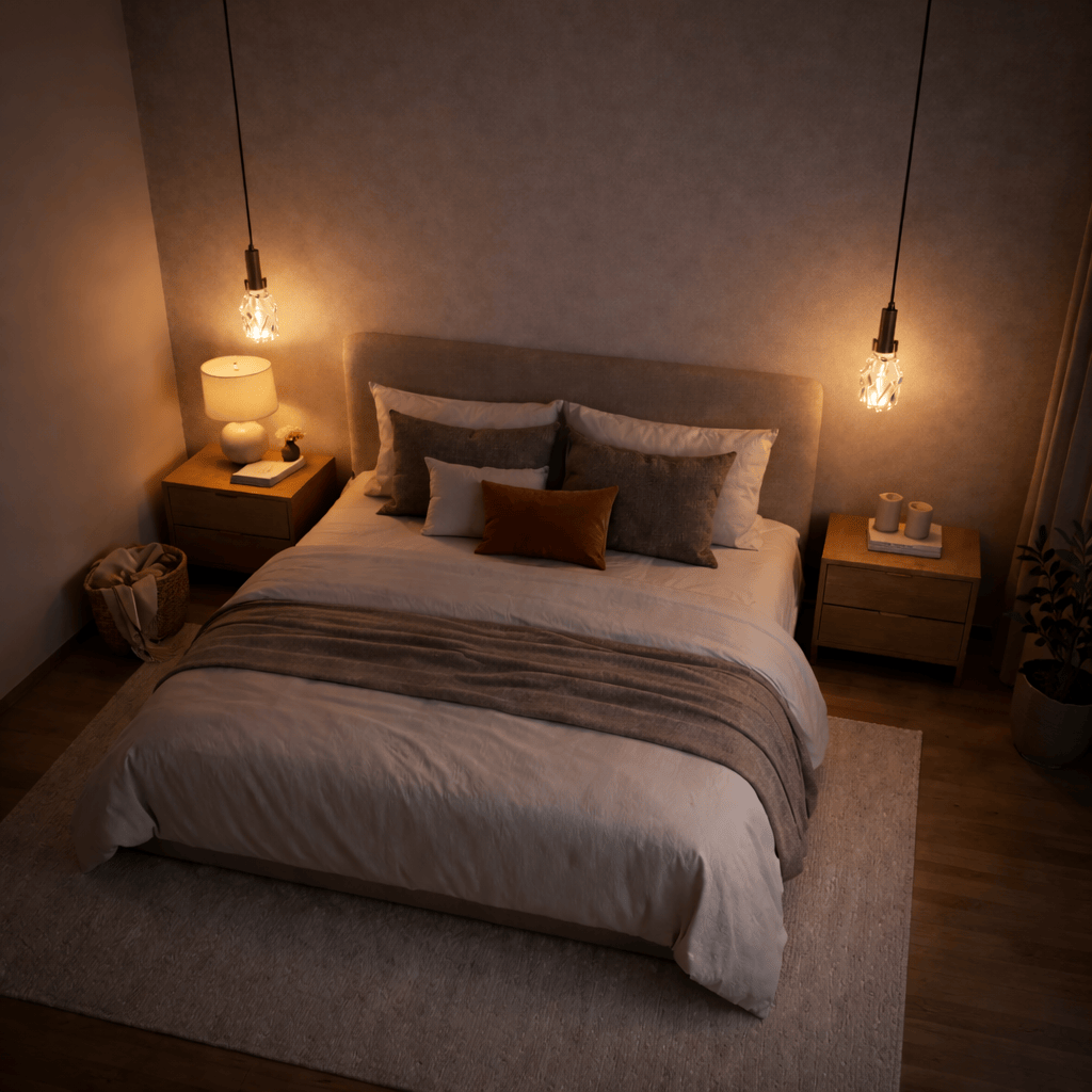 Rise-Light Gold Kristall pendelleuchte