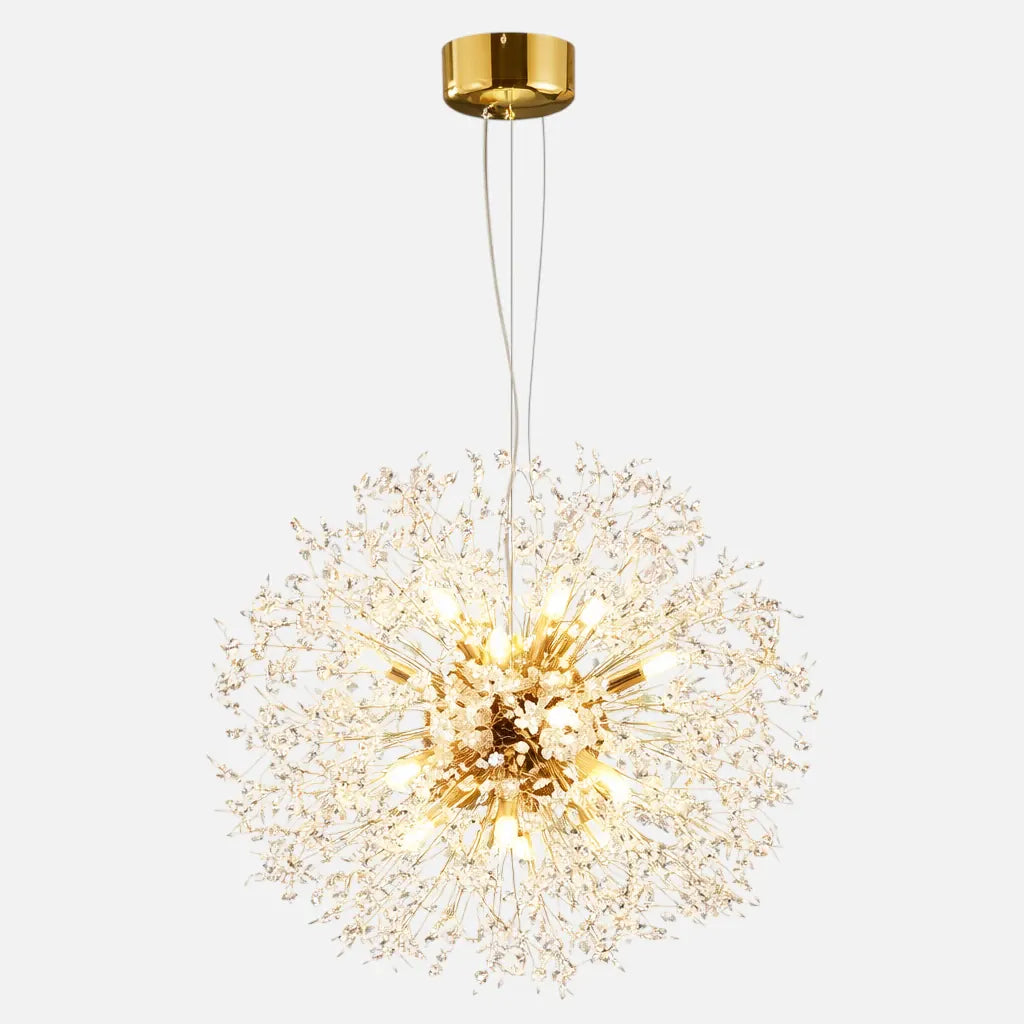 Rise-Light Gold Kronleuchten modern
