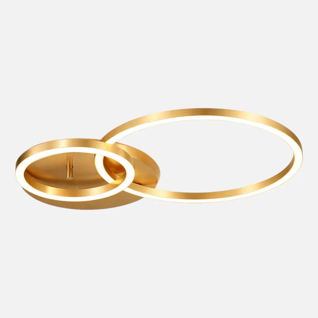 Rise-Light Gold / 3 Led Deckenleuchte