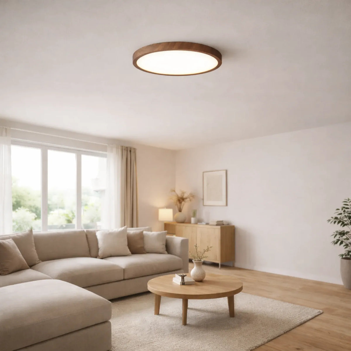 Rise-Light 1 / White Led deckenleuchte wohnzimmer modern