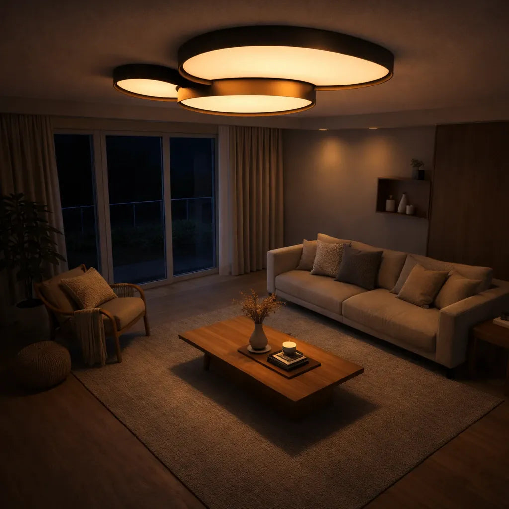 Rise-Light Led deckenleuchten flach