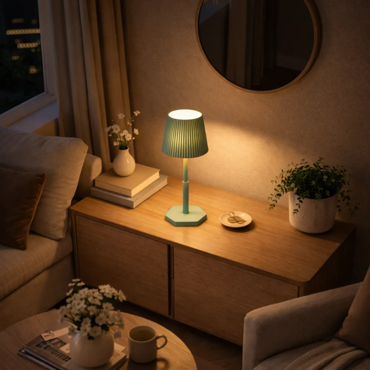 Rise-Light Led design tischlampe
