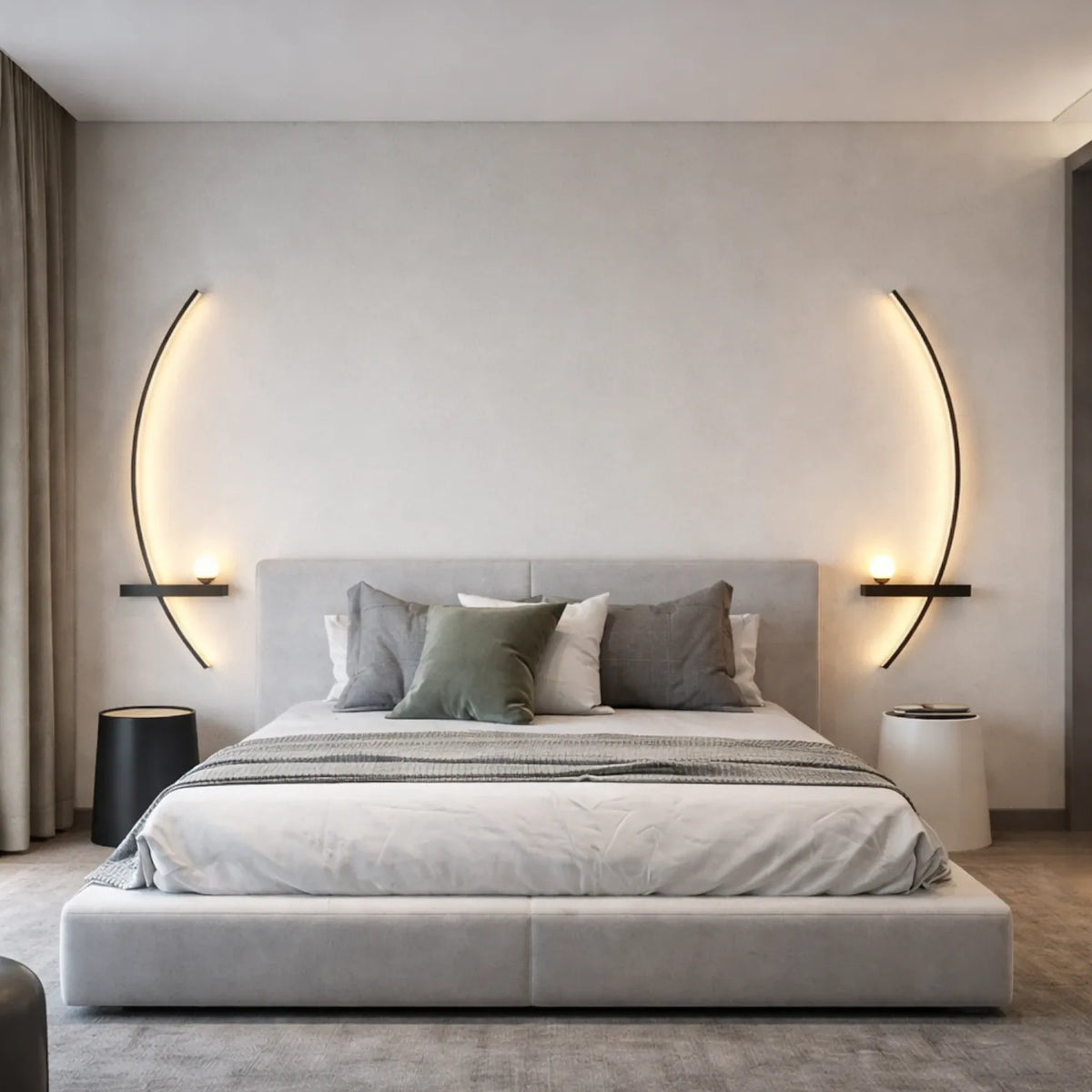 Rise-Light Led Wandleuchte für Schlafzimmer