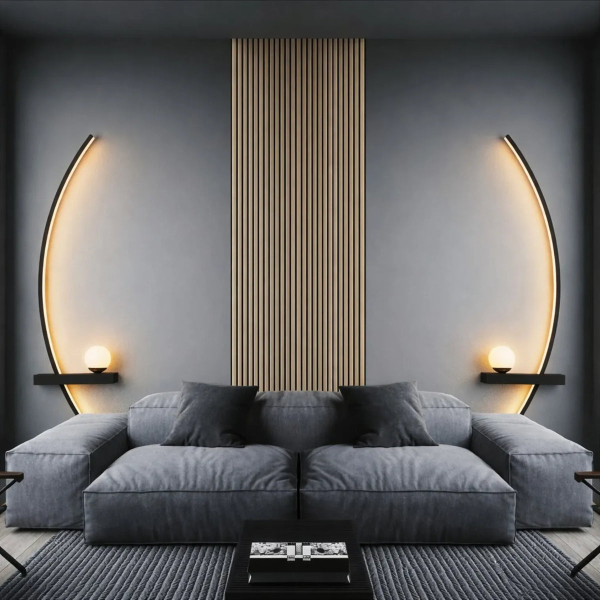 Rise-Light Led Wandleuchte für Schlafzimmer