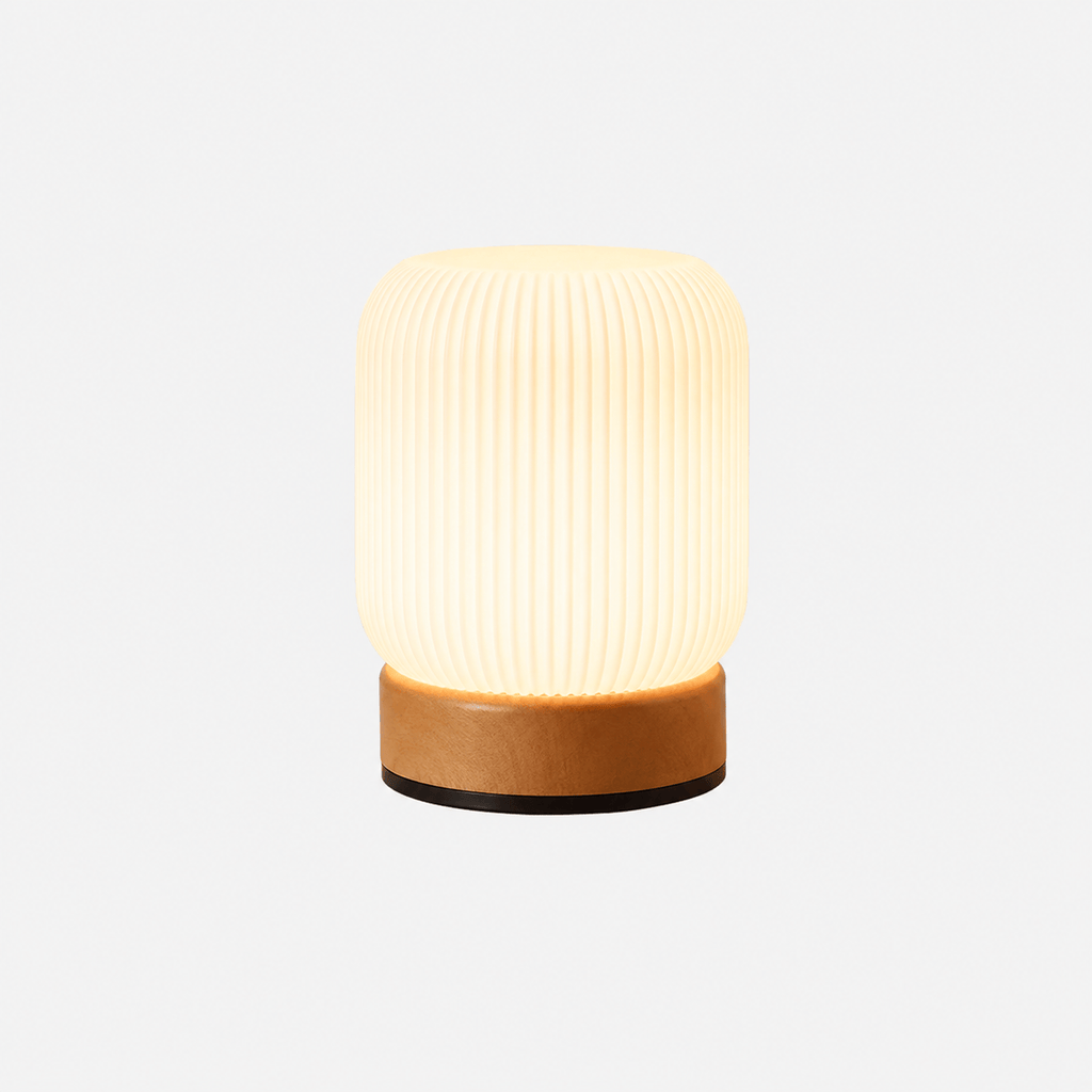 Rise-Light bois Origami Tischlampe LED, Design Tischleuchte modern
