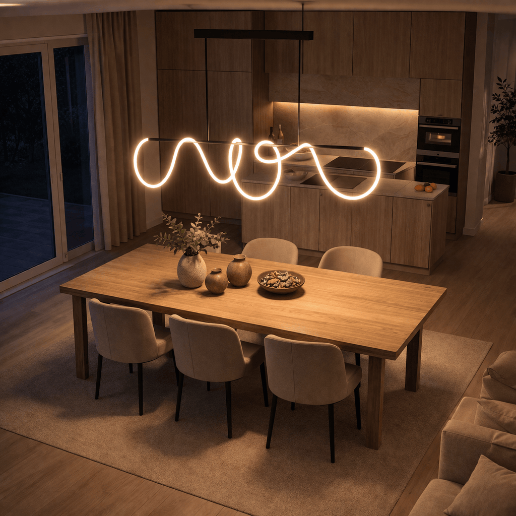 Rise-Light Pendelleuchte esstisch design