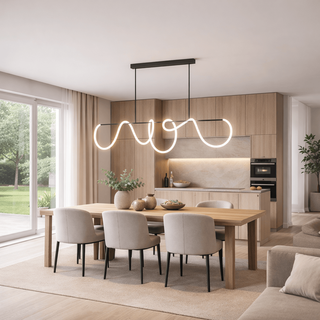 Rise-Light Pendelleuchte esstisch design