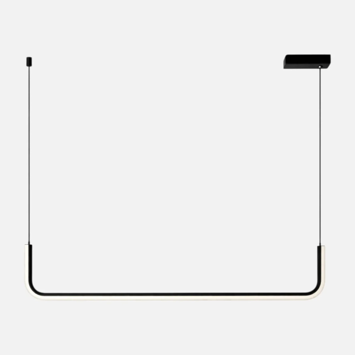 Rise-Light Schwarz / 1 Pendelleuchte esszimmer modern