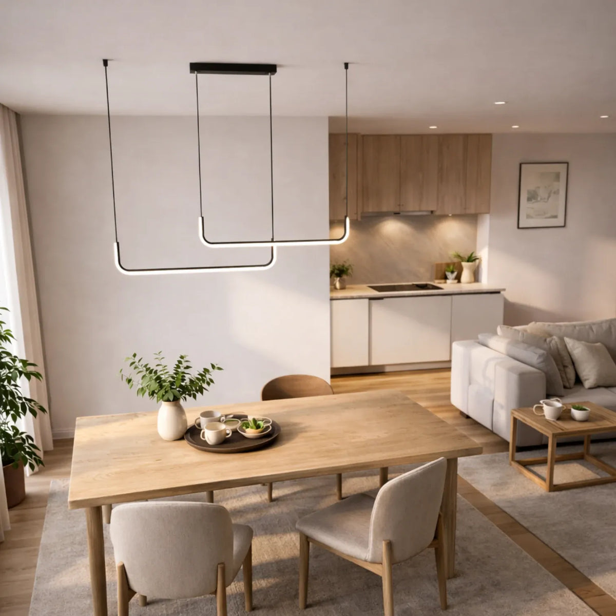 Rise-Light Pendelleuchte esszimmer modern