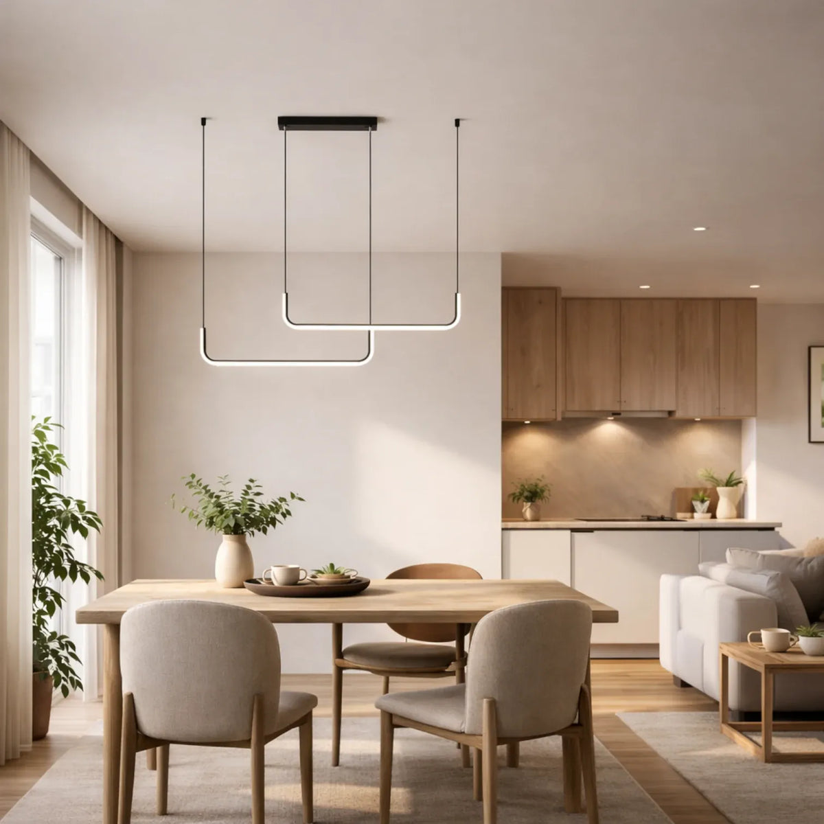 Rise-Light Pendelleuchte esszimmer modern