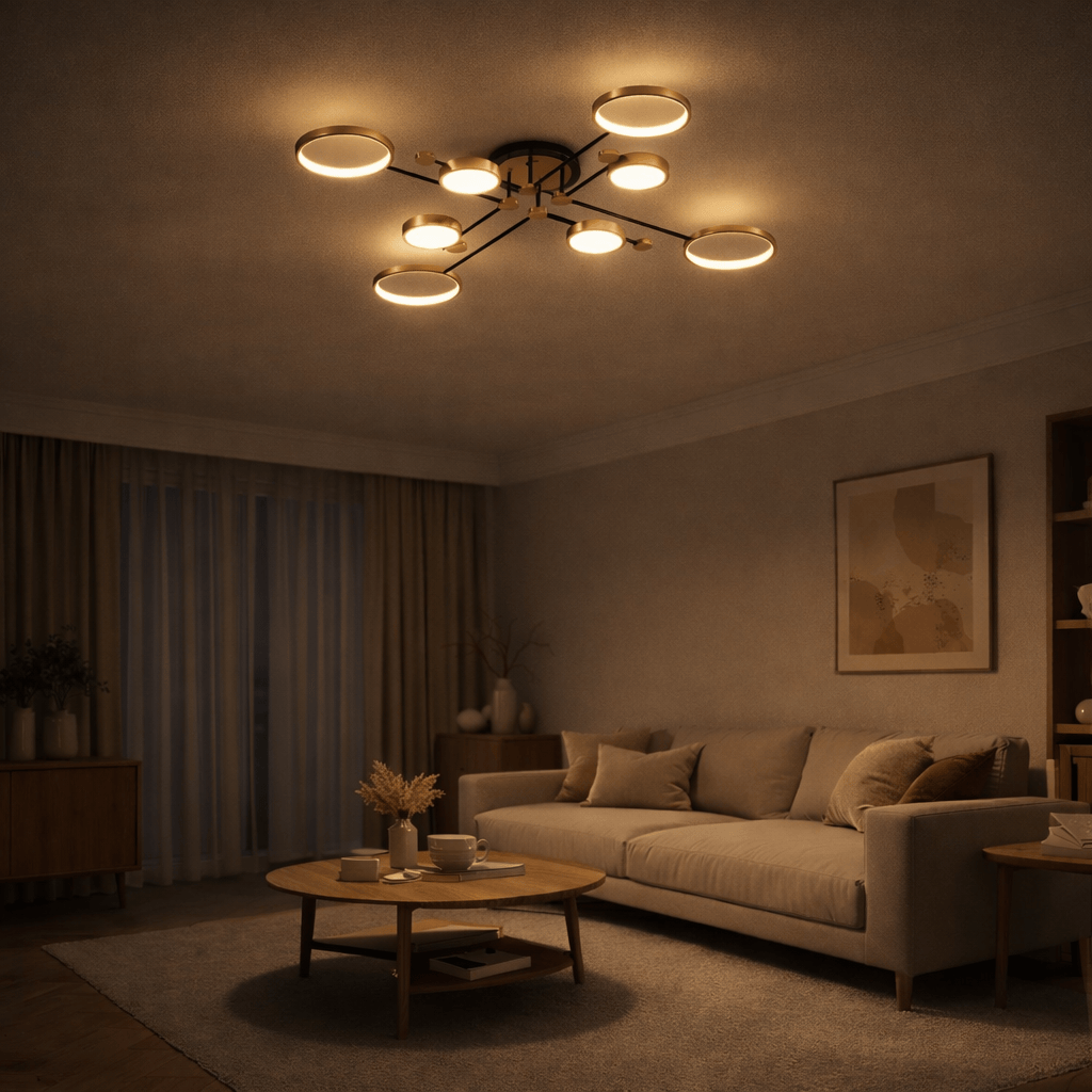 Rise-Light Pendelleuchte rustikal