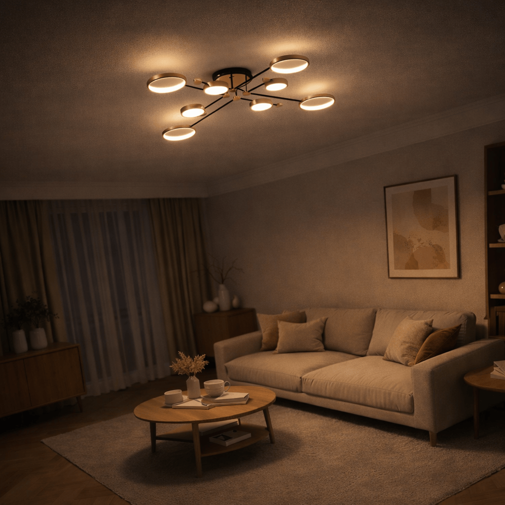 Rise-Light Pendelleuchte rustikal