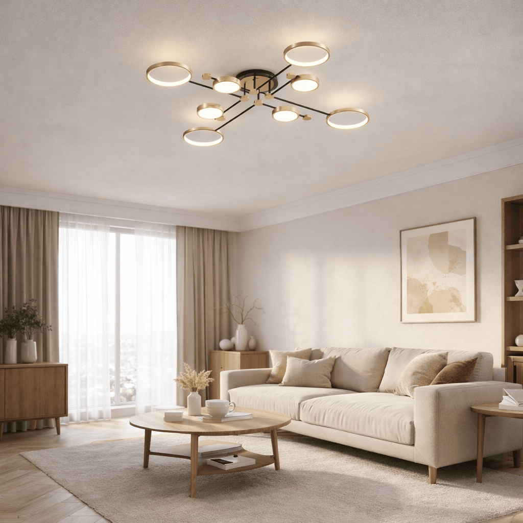Rise-Light Pendelleuchte rustikal