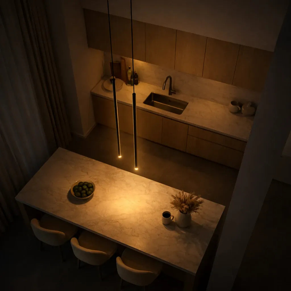 Rise-Light Pendelleuchte schlafzimmer