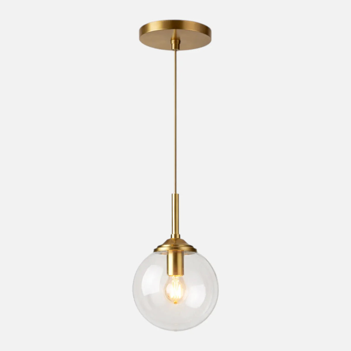 Rise-Light Transparent / 1 Pendelleuchte vintage