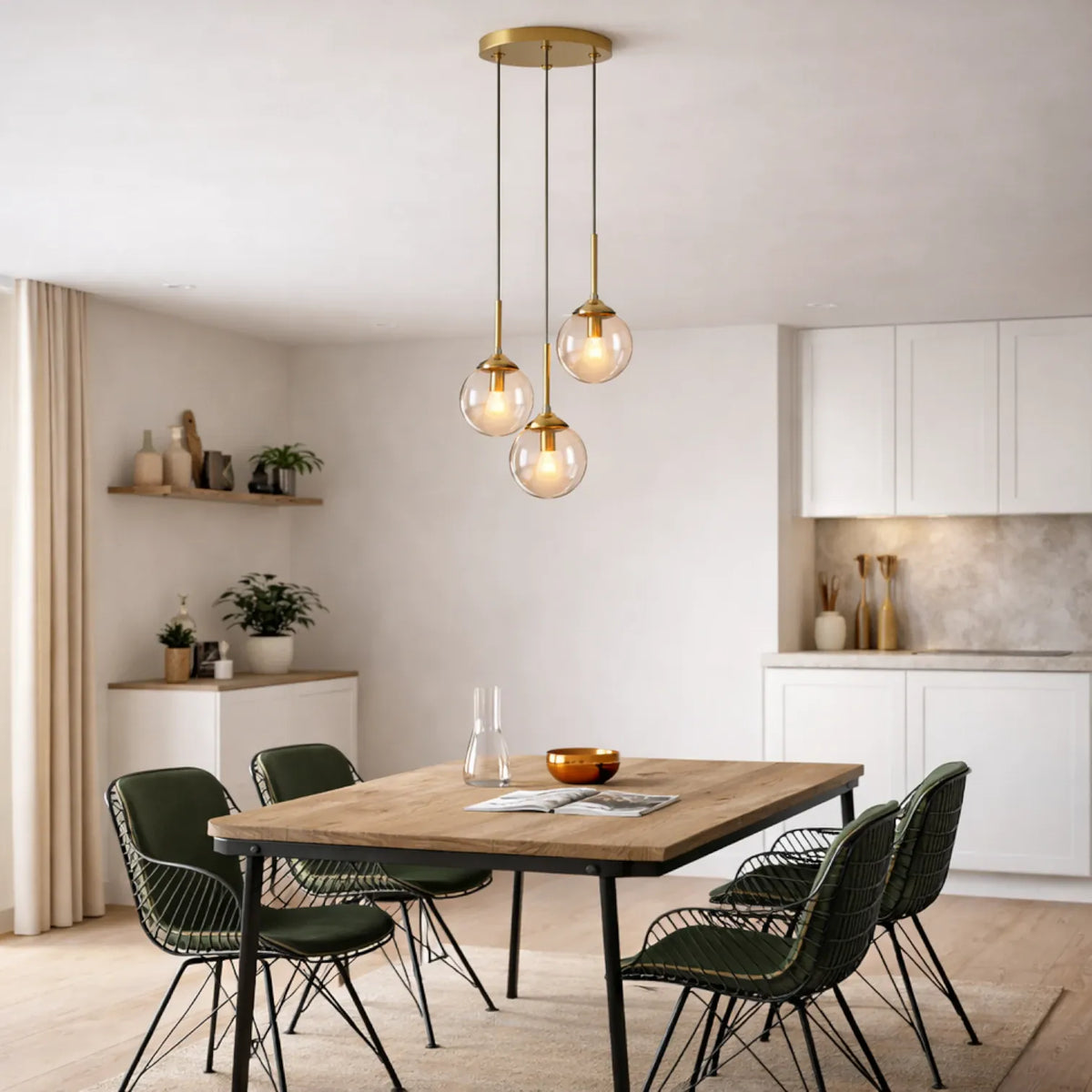 Rise-Light Pendelleuchte vintage