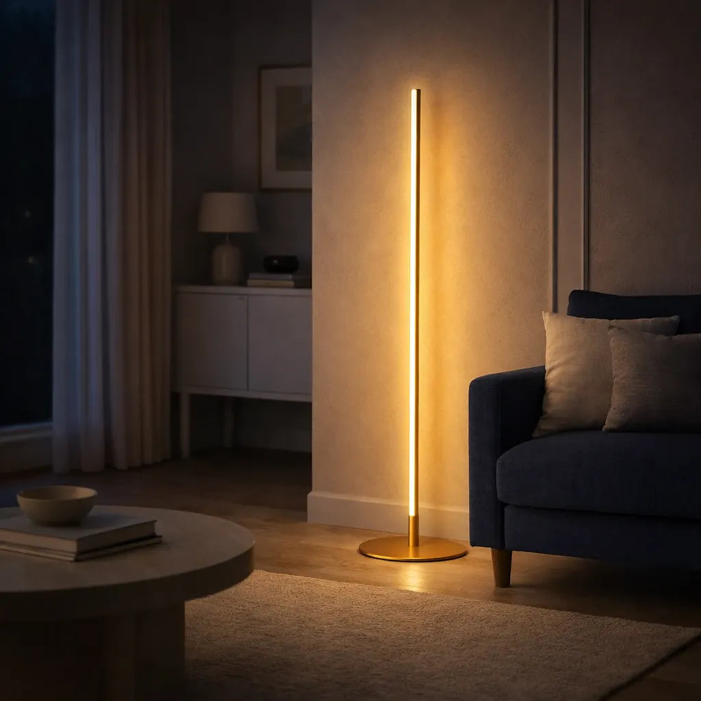 Rise-Light Stehlampe dimmbar