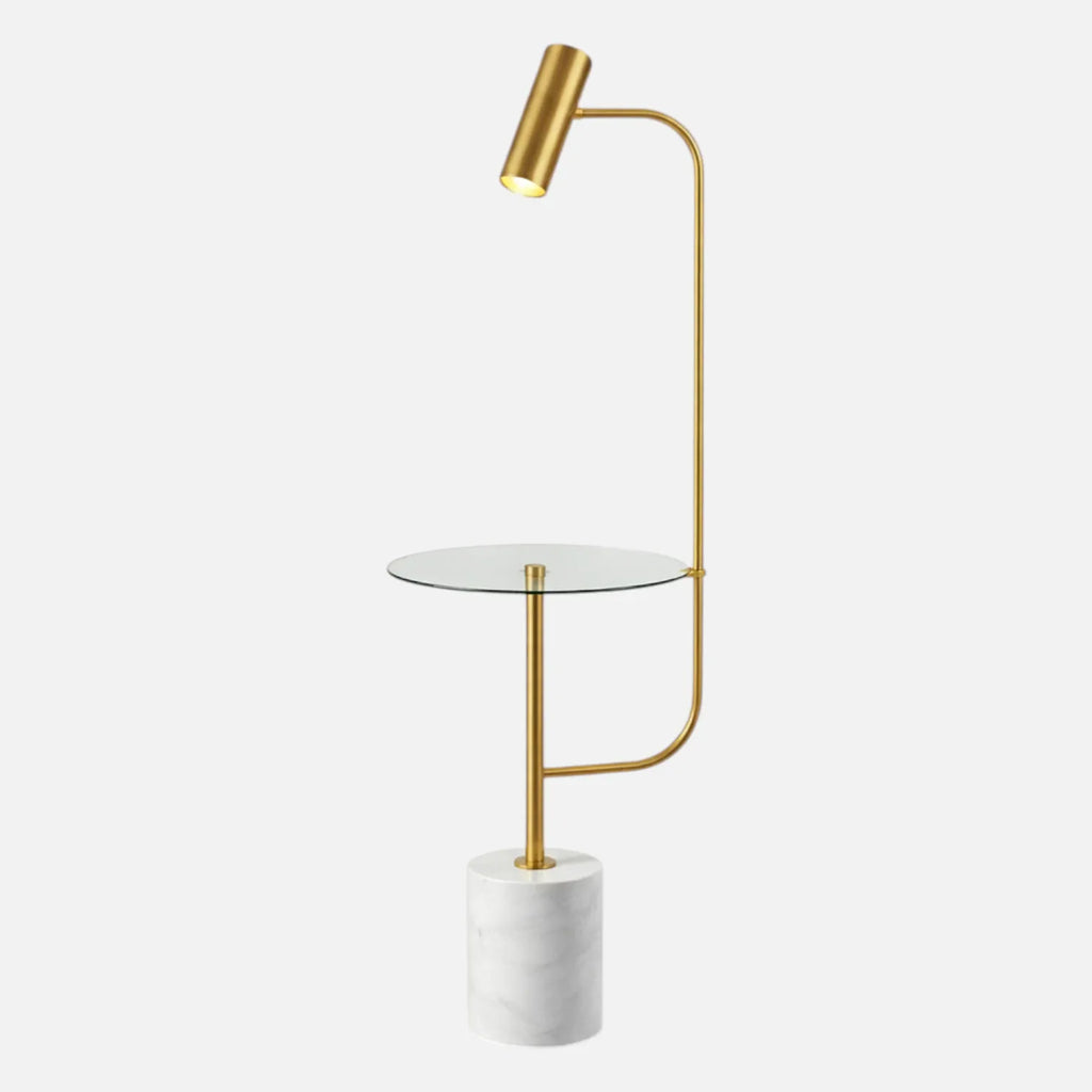 Rise-Light Stehlampe Mit Tisch