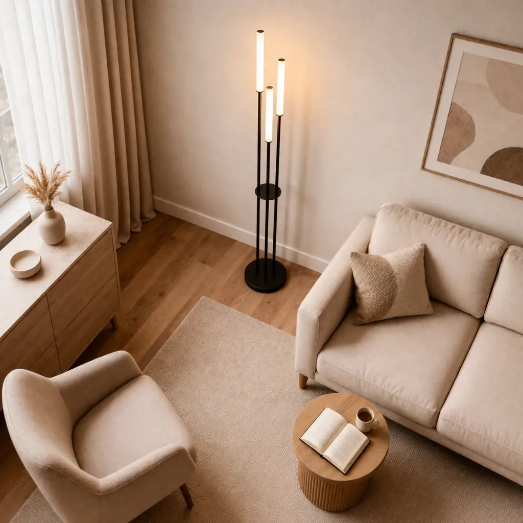Rise-Light Stehlampe modern