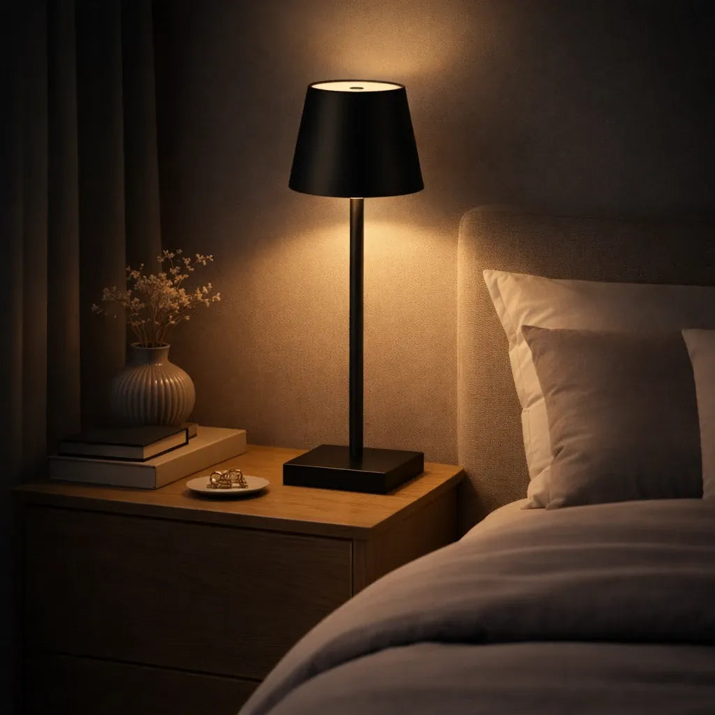 Rise-Light Tischlampe Kabellos