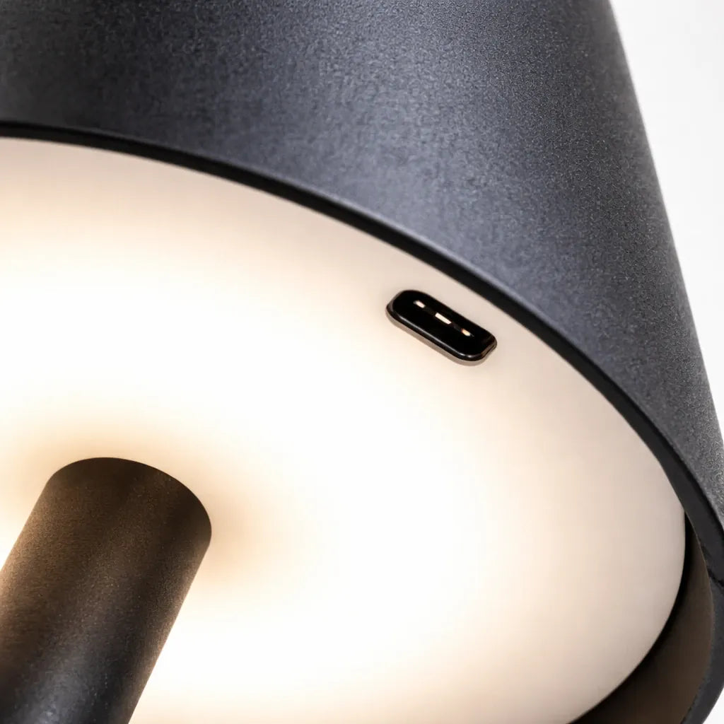 Rise-Light Tischlampe Kabellos